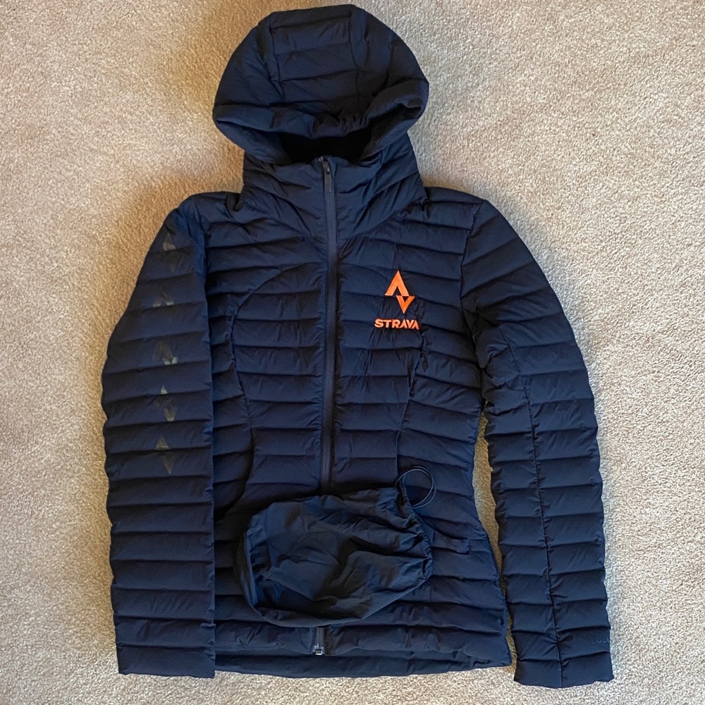 Lululemon x Strava Down For It All Hoodie- black